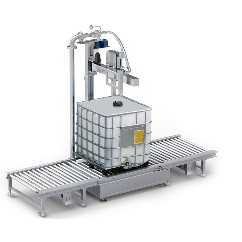 IBC Barrel Semi-outomatiese Chemiese Additiefvulmasjien